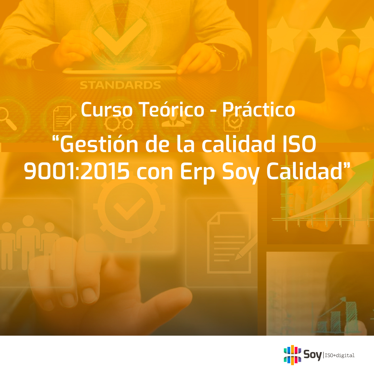 Curso práctico de gestión de la calidad ISO 9001:2015 con Erp Soy | calidad